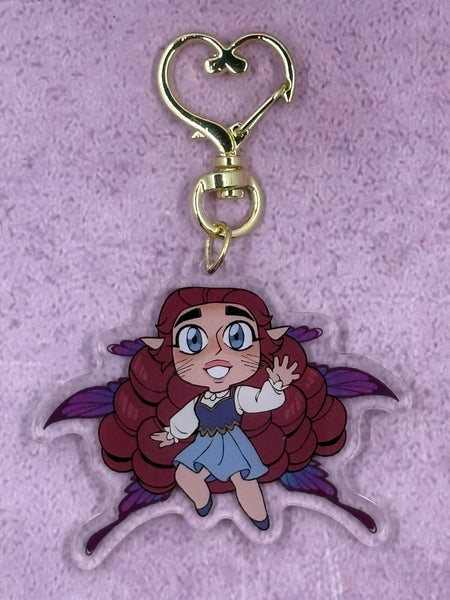 Charm Lucia Fairy & Monster (flip)